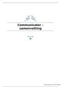Samenvatting van communicator &lpar;van leerboek communicator voor verpleegkundige van Sarah de win&rpar;