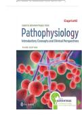 TEST BANK FOR Davis Advantage for Pathophysiology&colon; Introductory Concepts and Clinical Perspectives Third Edition by Theresa Capriotti 