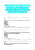 NURS 321 EXAM 2026 &vert; Questions and Answers &vert; 100&percnt; Correct &vert; Nursing Fundamentals &vert; Nursing School Prep &vert; Pass Guaranteed - A&plus; Graded