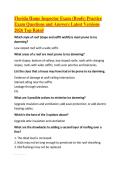 Florida Home Inspector Exam &lpar;Roofs&rpar; Practice Exam Questions and Answers Latest Versions 2026 Top Rated
