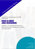 Scriptie Boeien en Binden Jonge Medewerkers Organisatie - Praktijk en Literatuuronderzoek - Geslaagd 2026