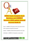CPESC Exam 200 Questions Prep &ndash; Erosion Control&comma; Stormwater Regulations & Hydrology 2026 &ndash; EnviroCert International