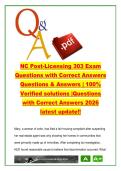 NC Post-Licensing 303 Exam 150 Questions Prep &ndash; Real Estate Law&comma; Fair Housing & Property Management 2026 &ndash; North Carolina Real Estate Commission