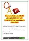 Wisconsin Civics Test 100 Questions Prep &ndash; US Constitution&comma; Government Structure & History 2026