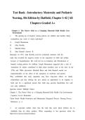Test Bank - Introductory Maternity and Pediatric Nursing&comma; 5th Edition by Hatfield&comma; Chapter 1-42 &vert; All Chapters Graded A&plus;