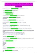 CHEM 120 CHAMBERLAIN FINAL ACTUAL 2025&sol;2026 QUESTIONS AND 100&percnt; CORRECT ANSWERS