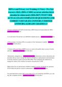 HIPAA and Privacy Act Training &lpar;1&period;5 hrs&rpar; - Pre-Test Answers JKO&comma; &lpar;DHA-US001&rpar; accurate solution latest &lpar;detailed & elaborated&rpar; &lpar;2026-2027&rpar; TEST&excl;&excl; 2026 ACTUAL EXAM COMPLETE 85 QUESTIONS AND CORRECT DETAILED ANSWERS &lpar;VERIFIED ANSWERS&rpar; ALREADY GRADED A&plus;