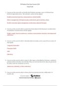 PN Pediatric Final Exam Summer 2024