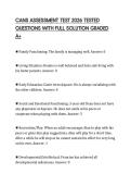CANS ASSESSMENT TEST 2026 TESTED QUESTIONS WITH FULL SOLUTION GRADED A&plus;