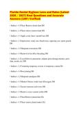 Florida Dental Hygiene Laws and Rules &lpar;Latest 2026 &sol; 2027&rpar; Real Questions and Accurate Answers &lpar;100&percnt; Verified&rpar;