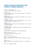 AUTOZONE ASM TRAINING QUESTIONS AND CORRECT VERIFIED ANSWERS