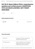 IMC 104 B&period; Steele Midterm EXAM&comma; comprehensive questions and verified answers &vert;&vert; QUESTIONS WITH ACCURATE ANSWERS &vert; GET IT RIGHT &vert;20252026&excl;