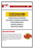 VATI Green Light Comprehensive forms A&comma;B&comma;C &sol; VIRTUAL ATI PREDICTOR GREEN LIGHT COMPREHESIVE PREDICTOR LATEST 2025 ACTUAL EXAM ALL 180 QUESTIONS AND CORRECT DETAILED ANSWERS WITH RATIONALES &lpar;VERIFIED ANSWERS&rpar; &vert;ALREADY GRADED A&plus;