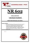 STUDY&vert;BUNDLE&colon; I HUMAN WEEK 2&comma; 3&comma; 4&comma; 5&comma; 6&  7 NR602&vert; LATEST UPDATED 2026 GUIDE