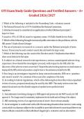 CITI Exam Study Guide 2026&sol;2027 &ndash; Questions and Verified Answers A&plus; Graded