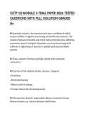 CETP 1&period;0 MODULE 4 FINAL PAPER 2026 TESTED QUESTIONS WITH FULL SOLUTION GRADED A&plus;