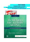 Test Bank for Toward Healthy Aging with Questions and Answers by Green Complete for All Chapters