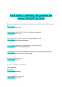 USPS Exam 421 Window Clerk Questions and Answers 2026&sol;2027 A&plus; Grade &ndash; Practice Questions with Answers