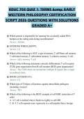 EDUC 703 QUIZ 1&colon; TERMS & EARLY WESTERN PHILOSOPHY CERTIFICATION SCRIPT 2026 QUESTIONS WITH SOLUTIONS GRADED A&plus;