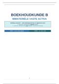 Accounting B - Vast Actief & Oprichtingskosten - ALLE Boekingsschema's &lpar;4 documenten&rpar;