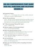 EEE 304 COMPREHENSIVE STUDY GUIDE 2026 FULL QUESTIONS AND SOLUTIONS GRADED A&plus;