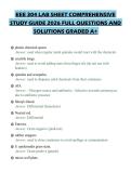 EEE 304 LAB SHEET COMPREHENSIVE STUDY GUIDE 2026 FULL QUESTIONS AND SOLUTIONS GRADED A&plus;