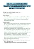 EEE 304 LAB SHEET PRACTICE EXAMINATION 2026 QUESTIONS WITH ANSWERS GRADED A&plus;
