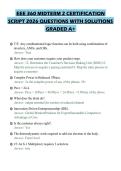 EEE 360 MIDTERM 2 CERTIFICATION SCRIPT 2026 QUESTIONS WITH SOLUTIONS GRADED A&plus;
