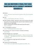 EEE 360 MIDTERM 2 FINAL TEST 2026 QUESTIONS WITH CORRECT ANSWERS GRADED A&plus;