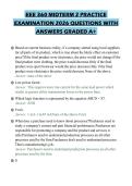 EEE 360 MIDTERM 2 PRACTICE EXAMINATION 2026 QUESTIONS WITH ANSWERS GRADED A&plus;