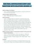 EGR FINAL CERTIFICATION SCRIPT 2026 QUESTIONS WITH SOLUTIONS GRADED A&plus;