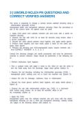 3 &vert; UWORLD NCLEX-PN QUESTIONS AND CORRECT VERIFIED ANSWERS