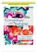 TEST BANK FOR GERONTOLOGIC NURSING 6TH EDITION BY  MEINER &sol;COMPLETE GUIDE 2026-2027