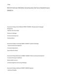NUR 327 Final Exam 2026 Edition Actual Questions And Correct Detailed Answers
