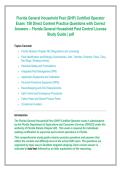 Florida General Household Pest &lpar;GHP&rpar; Certified Operator  Exam&colon; 158 Direct Content Practice Questions with Correct  Answers &ndash; Florida General Household Pest Control License  Study Guide &vert; pdf 