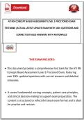 ATI RN Concept-Based Assessment Level 1 Proctored Exam Test Bank &vert; 100&plus; Questions with Detailed Answers and Rationales
