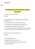 A&P StraighterLine Exam Questions and Answers &ndash; Latest Update 2026&sol;2027 &ndash; Complete Study Material