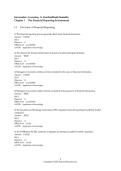 Intermediate Accounting Test Bank 3rd Edition Study Guide 2026 Updated &vert; Elizabeth A&period; Gordon Questions & Answers