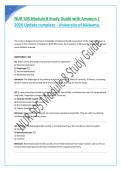 NU 578 Unit 3 Study Guide &lpar;2026&sol;2027&rpar; &lpar;PDF&rpar; &vert; Advanced Nursing &vert; University of South Alabama
