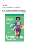 Test Bank - Essentials of Pathophysiology for Nursing Practice&comma; 2nd Edition &lpar;Cook&comma; 2022&rpar;&comma; Chapter 1-18 &vert; All Chapters
