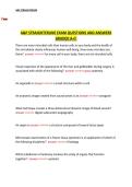 A&P StraighterLine Exam Questions and Answers &ndash; A&plus; Graded Solutions  &ndash; Complete Study Material