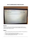 ATI RN Comprehensive Predictor 2026 Exit Exam with NGN 180 Questions and 100&percnt; Correct Answers to Score 97&percnt; and Above in the New 2026 RN ATI Comprehensive Predictor Exit Assessment