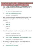 Florida Pump Ops Test 2026 &vert; 154 Questions & Answers &vert;  Latest Update &vert; Exam Prep &vert; 100&percnt; Pass Guarantee