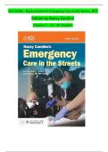 TEST BANK - Nancy Caroline&rsquo;s Emergency Care in the Streets&comma; 9th  Edition by Nancy Caroline  Chapters 1 - 53 &vert; All Chapters 