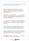 CGSC X100 Exam Questions and Answers &lpar;Verified and Well Detailed&rpar; Latest Update 2025&sol;2026 &vert; Force Management&comma; JCIDS&comma; DOTMLPF-P&comma; PPBE&comma; Unified Land Operations&comma; Mission Command & More &vert; Guaranteed A&plus;