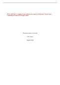 WGU C205 KUM1 Task 1 and 2 Bundle with complete solutions&period;