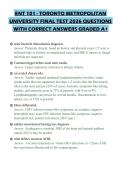 ENT 101 - TORONTO METROPOLITAN UNIVERSITY FINAL TEST 2026 QUESTIONS WITH CORRECT ANSWERS GRADED A&plus;