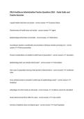 FBLA Healthcare Administration Practice Questions 2026 &ndash; Study Guide and Practice Exercises