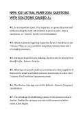 NFPA 1031 ACTUAL PAPER 2026 QUESTIONS WITH SOLUTIONS GRADED A&plus;NFPA 1031 ACTUAL PAPER 2026 QUESTIONS WITH SOLUTIONS GRADED A&plus;