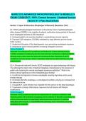 NURS 5315 ADVANCED PATHOPHYSIOLOGY GI MODULE 9 EXAM 5 2026&sol;2027 &vert; 100&percnt; Correct Answers &vert; Updated Version &vert; Score A&plus; &vert; Pass Guaranteed